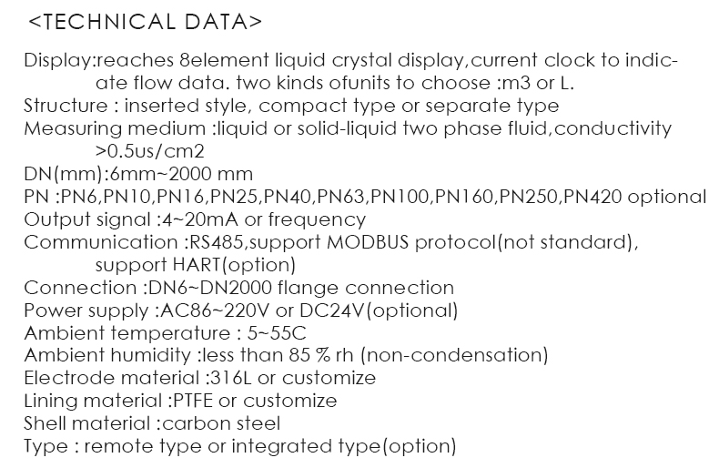 CX-EMFM electromagnetic flowmeter(图7)