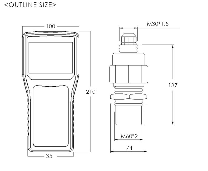 Handheld Ultrasonic  Level Meter(图8)